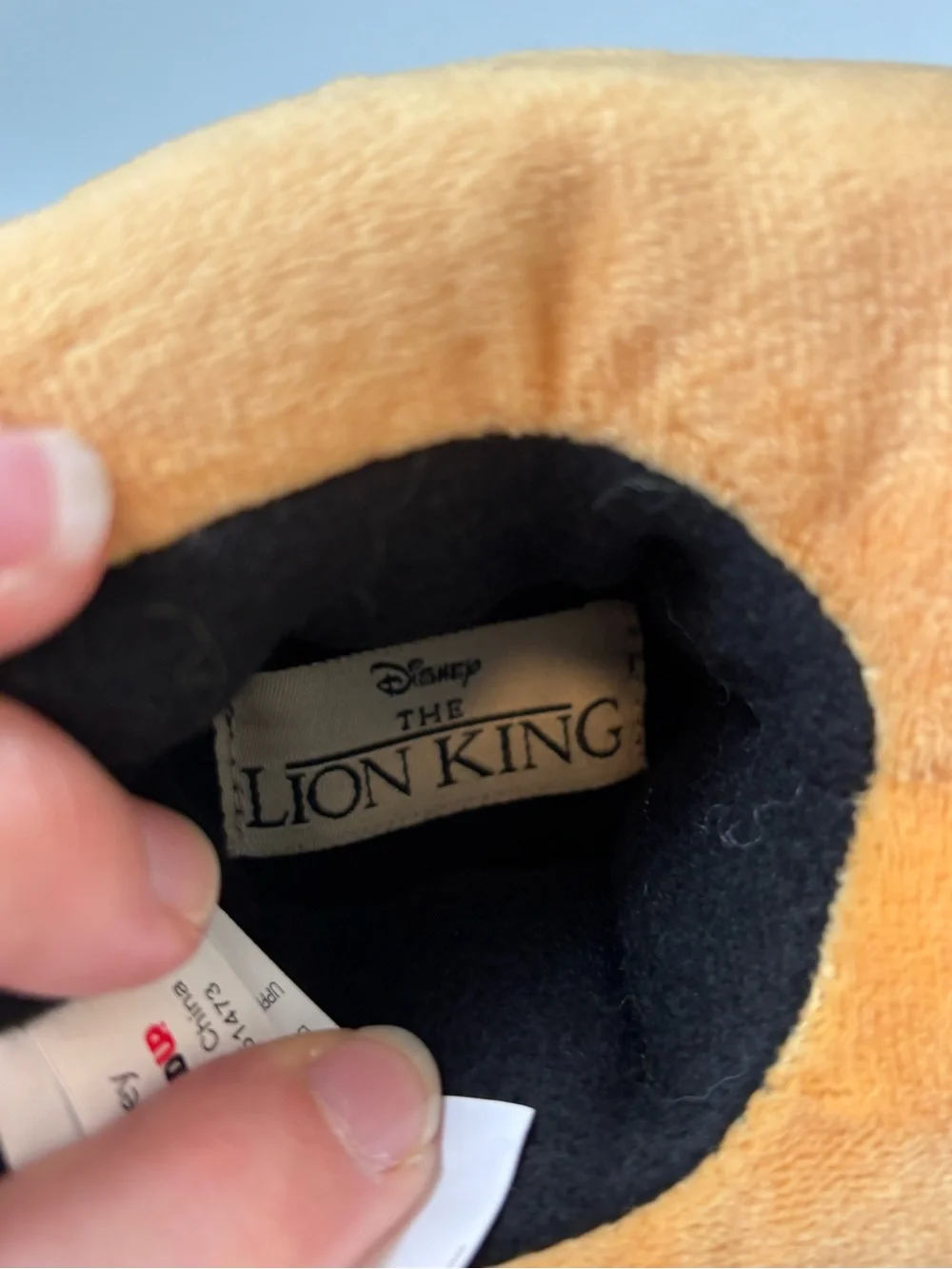 Bundle 2/$30! NEW Disney The Lion King Plush Slippers Toddler 9-10 Simba Cute